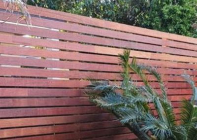 high quality timber fence in newport