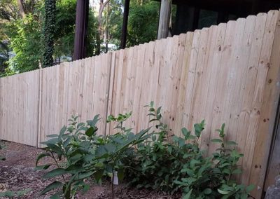 boundary timber fence Mona Vale