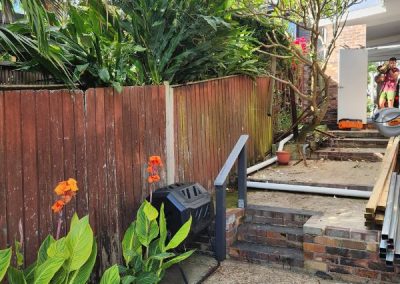 timber fence due for replacement Narrabeen