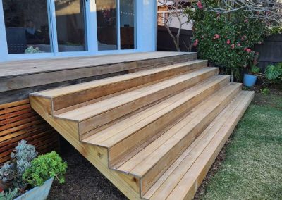 timber stairs Northern Beaches
