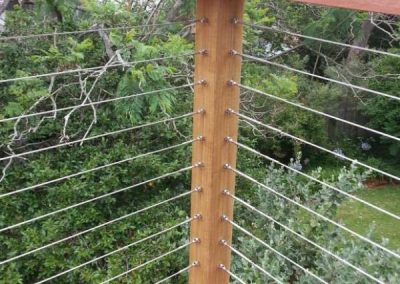 stainless steel balustrade cabling Northern Beaches