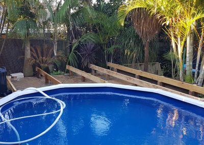 timber pool decking Northern Beaches